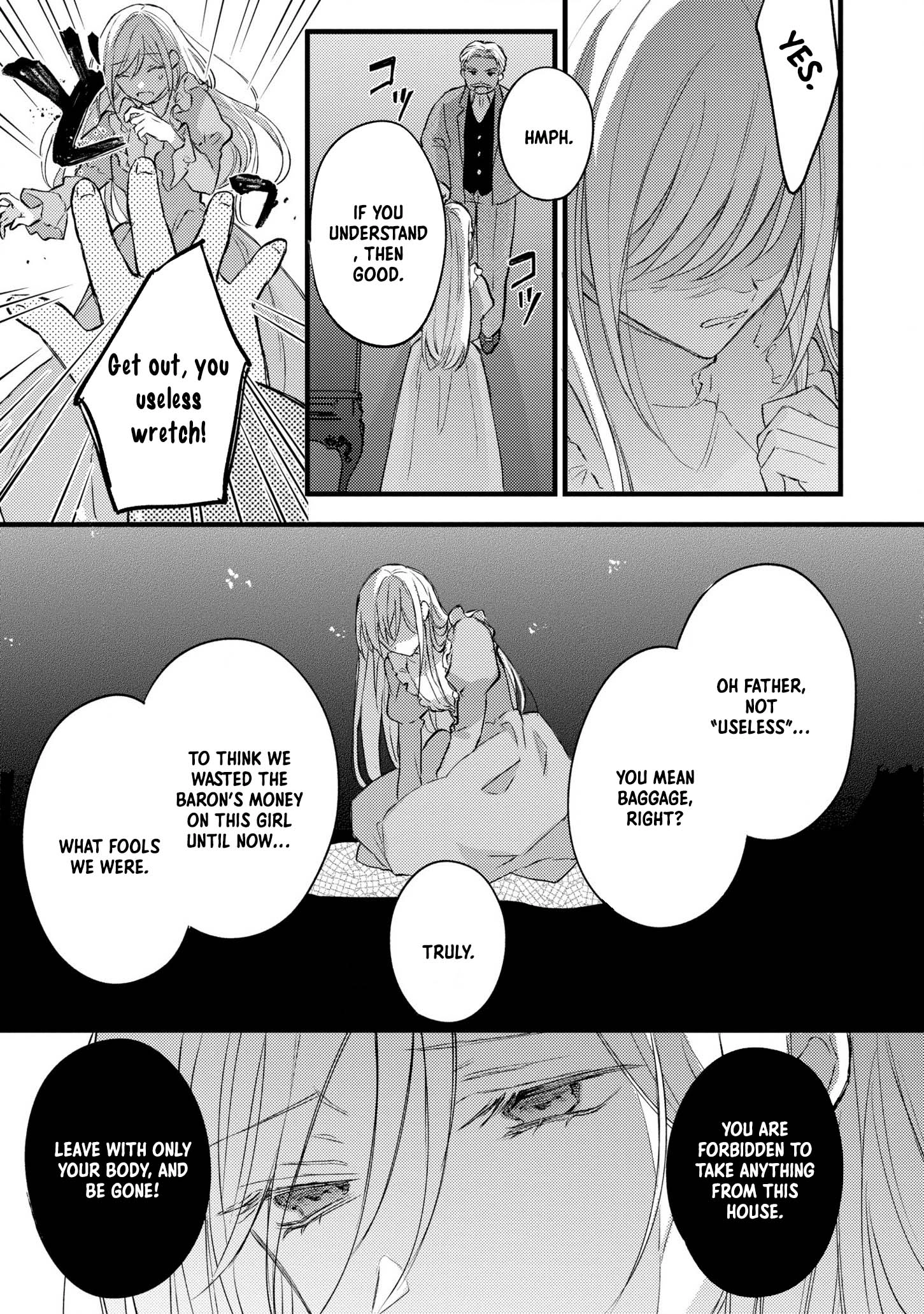 Suterare Danshaku Reijou wa Kuro Kishi-sama no Okiniiri Chapter 1 Page 13